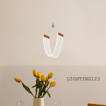 LED 10W 3000K 電鍍吊燈  F43-52-189-1