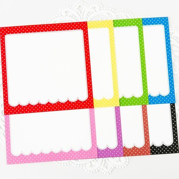 Vivid Dots 手帳內頁紙