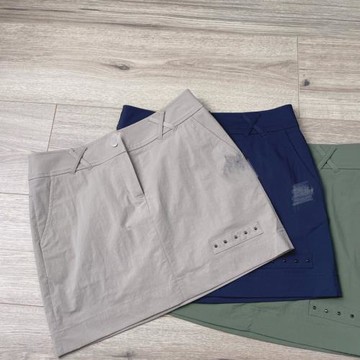 春夏韓國高爾夫服裝女裝中腰防走光彈力修身速干黑色包臀短裙褲裙