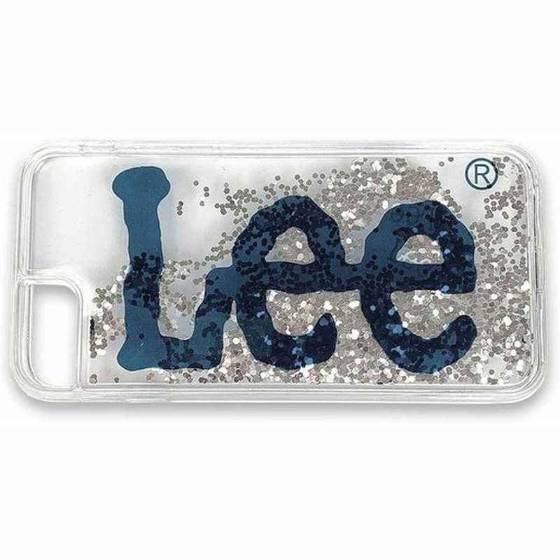 Lee リー 流れるキラキラグリッター ケース カバー Iphone 4 7インチ Se 8 7 6s 6 用 スリムデザイン Leeロゴ ネイビー nb メ 通販 Lineポイント最大0 5 Get Lineショッピング