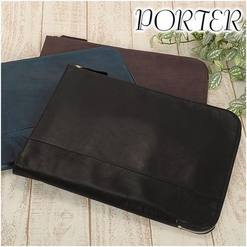 人気特価激安 Porter ポーター ブラウン ドキュメントケース ワイズ Porter ポーター バッグ Salemart Org