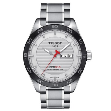 TISSOT天梭 PRS516 經典運動機械腕錶 42mm/T1004301103100