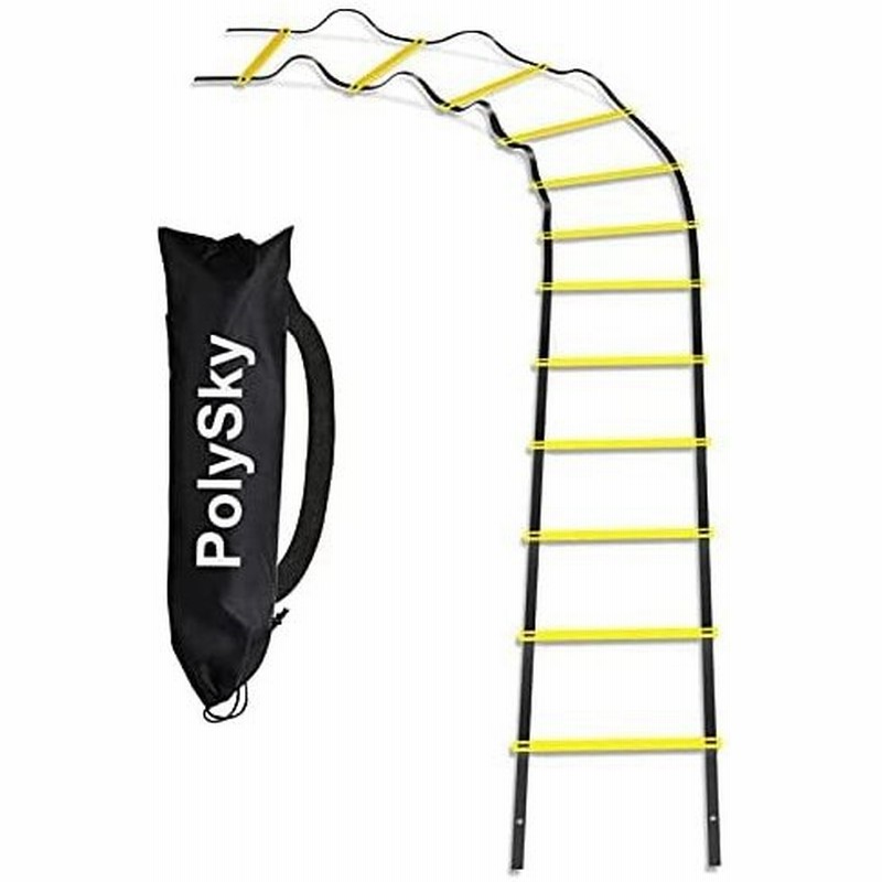トレーニングラダー Polysky ラダー トレーニング 野球 サッカー 3m 5m 6m 10m 収納袋付き スピードラダー 瞬発力 敏捷性 アップ 通販 Lineポイント最大get Lineショッピング