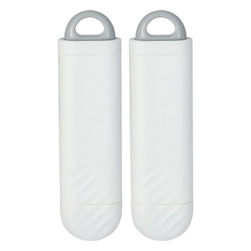 FUGU BEAUTY 衣物用靜電除毛刷 雙面刷毛 ABS材質 攜帶便利  白色  2個