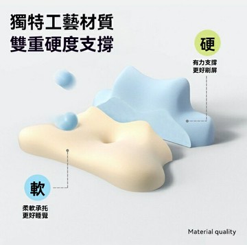 現貨免運！記憶枕 側睡枕 頸椎枕 枕頭 覺輕松夜貓枕側睡玩手機專用枕頭記憶棉趴睡枕護頸椎頸趴睡枕頭 八折下殺 特價出 可開發票
