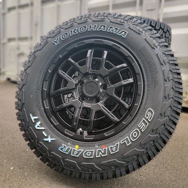 ヨコハマタイヤ ヨコハマ ジオランダー X-AT 235/70R16 ホワイトレター デリカD5 RAV4 アルファード CX5 CX8 16インチ SwaGGer Old style タイヤホイール