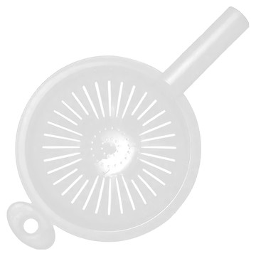 EXCELSA Rainbow可勾掛過濾杓 (透白19cm)  37.5 x 21.7 x 10.8 cm 內徑 19cm  1個