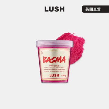【LUSH 嵐舒】幸福笑容磨砂沐浴霜 295g(果香/覆盆子/磨砂/季節限定)