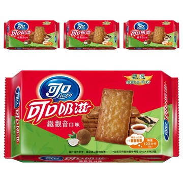 可口奶滋 鐵觀音口味 餅乾  75g  4包