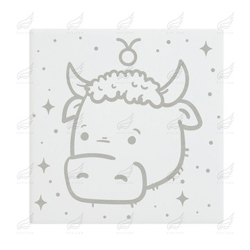 精緻時尚陶瓷吸水杯墊(金牛座)杯墊 陶瓷杯墊 吸水杯墊 可吸水 送禮小物 婚禮小物 企業送禮 紀念品