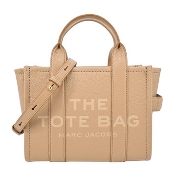 MARC JACOBS THE LEATHER MINI TOTE 皮革兩用托特包-迷你/駝