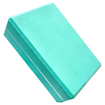 Bridgeport 台灣橋堡 50D高硬度專業瑜珈磚 SGS認證EVA材質  3 x 6 x 9吋  蒂芬尼藍  1個