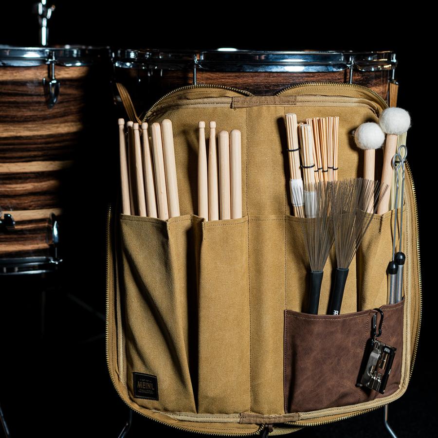 MEINL Waxed Canvas Collection スティックバッグ MWSKH   Vintage Khaki［マイネル パーカッション ドラムスティック マレット］