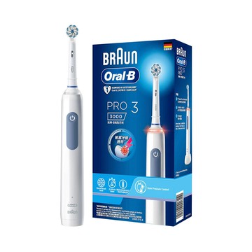 德國 Oral-B 歐樂B 電動牙刷 馬卡龍粉/經典藍 /台 PRO3 3D