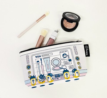 Sunny Bag x Kuroro化妝包-不可思議的貓科學款