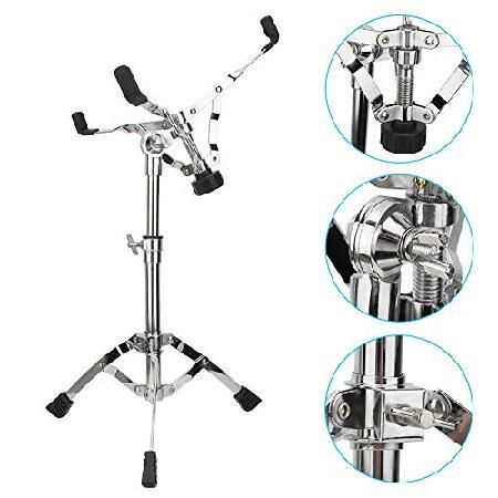 Drum Stand Folding Portable Adjustable Tripod Drum Stand Holder Percussion Accessories