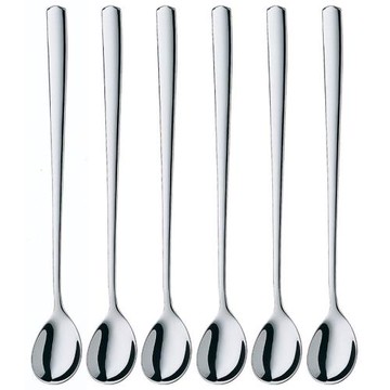 德國wmf福騰寶Bistro長柄勺攪拌勺冰淇淋勺咖啡勺酸奶勺6只裝22cm