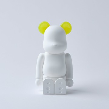 【Be@Rbrick】   庫柏力克熊 香氛熊擴香石 彩色耳朵版（黃色-含羞草香氛）