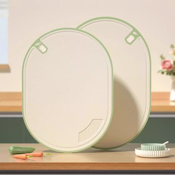 菜板家用抗菌防霉小麥切菜板塑料砧板占板粘板水果案板刀板廚房