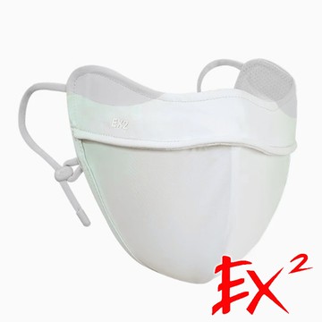 【EX2德國】防曬立體口罩『藍煙灰』665052 戶外 露營 登山 健行 休閒 時尚 遮陽帽