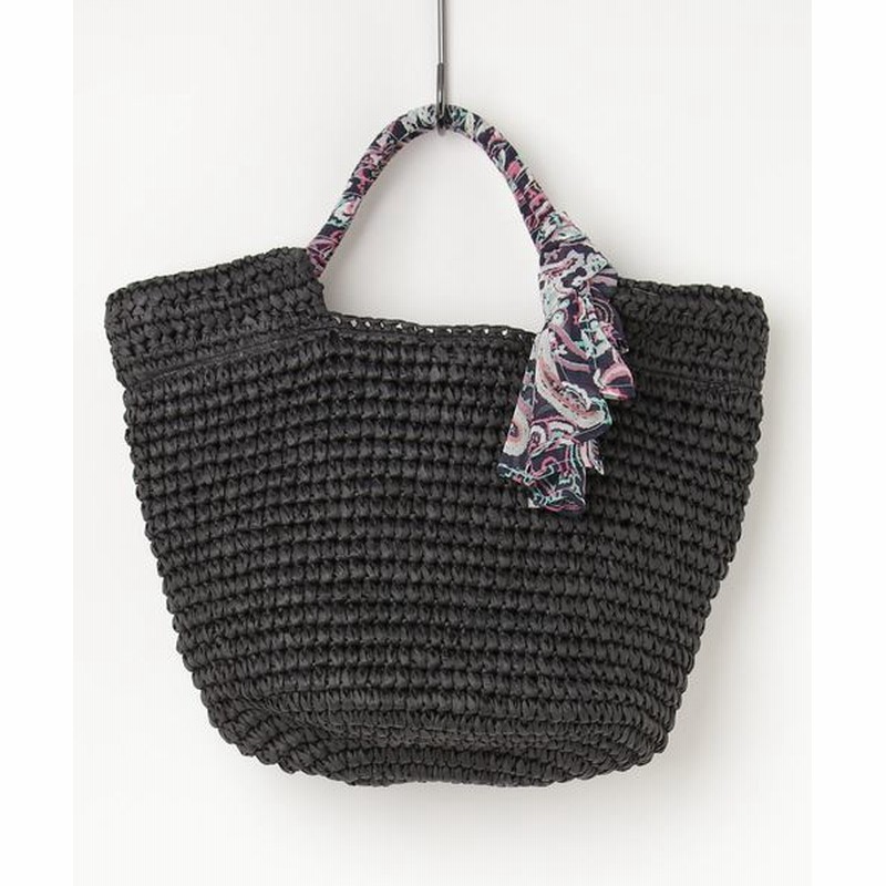 Base Cooco クーコ スカーフ ハンドル 巻き かご バッグ Women バッグ トートバッグ 通販 Lineポイント最大get Lineショッピング