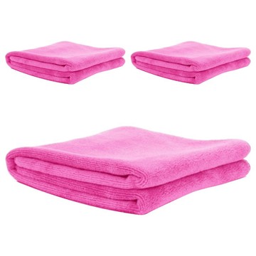 車的背包 超細纖維加厚擦車布 60 x 30cm  粉紅色  3條