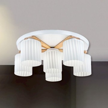 北歐風吸頂五燈 B69-81-24402