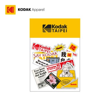 【KODAK Apparel】柯達贈品 貼紙組 KK260002000 此賣場為贈品，請勿下單