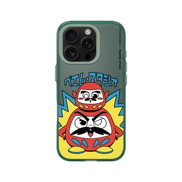 iPhone 16 Pro Clear 憂墨綠 - Paiheme Studio - Daruma Family