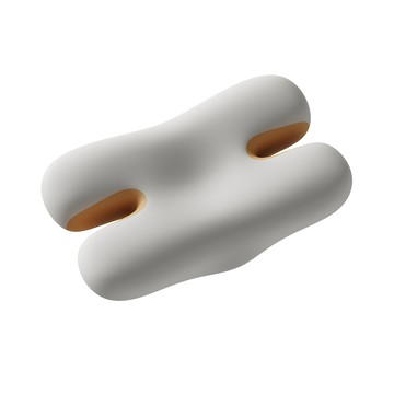 EVERY THINK | 安眠無痕枕 不壓臉設計 慢回彈記憶枕 雙向可睡 告別睡紋 兩色可選