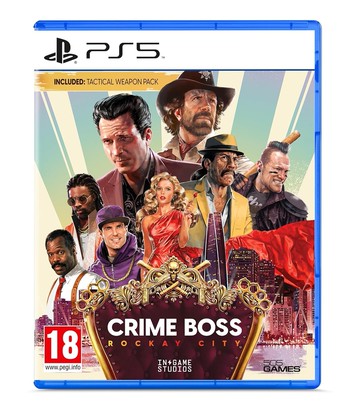 【PlayStation】【預購2月上旬 】PS5 法外梟雄 滾石城 Crime Boss : Rockay City  中文版