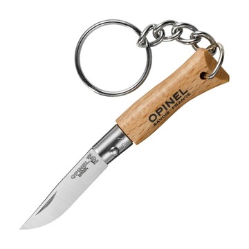 OPINEL Stainless steel TRADITION 法國刀不銹鋼系列(附鑰匙圈)(No.02 #OPI_000065)