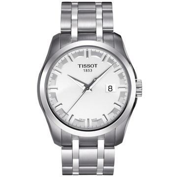 TISSOT天梭 COUTURIER系列 1853 復古經典腕錶 39mm/T0354101103100
