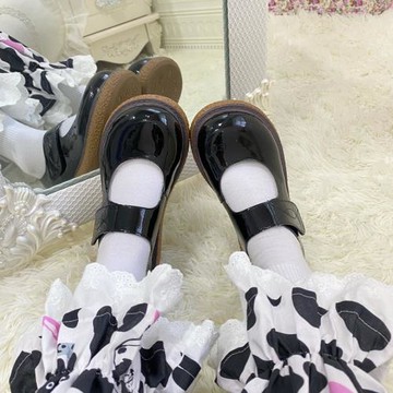 全款新版櫻花底【灰姑娘】大頭鞋21do原創防偽設計單鞋魔術貼厚底