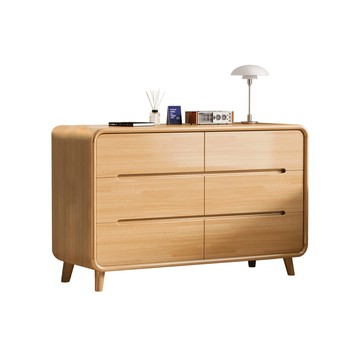 【HappyLife】實木圓邊六斗櫃 120公分 Y11731F