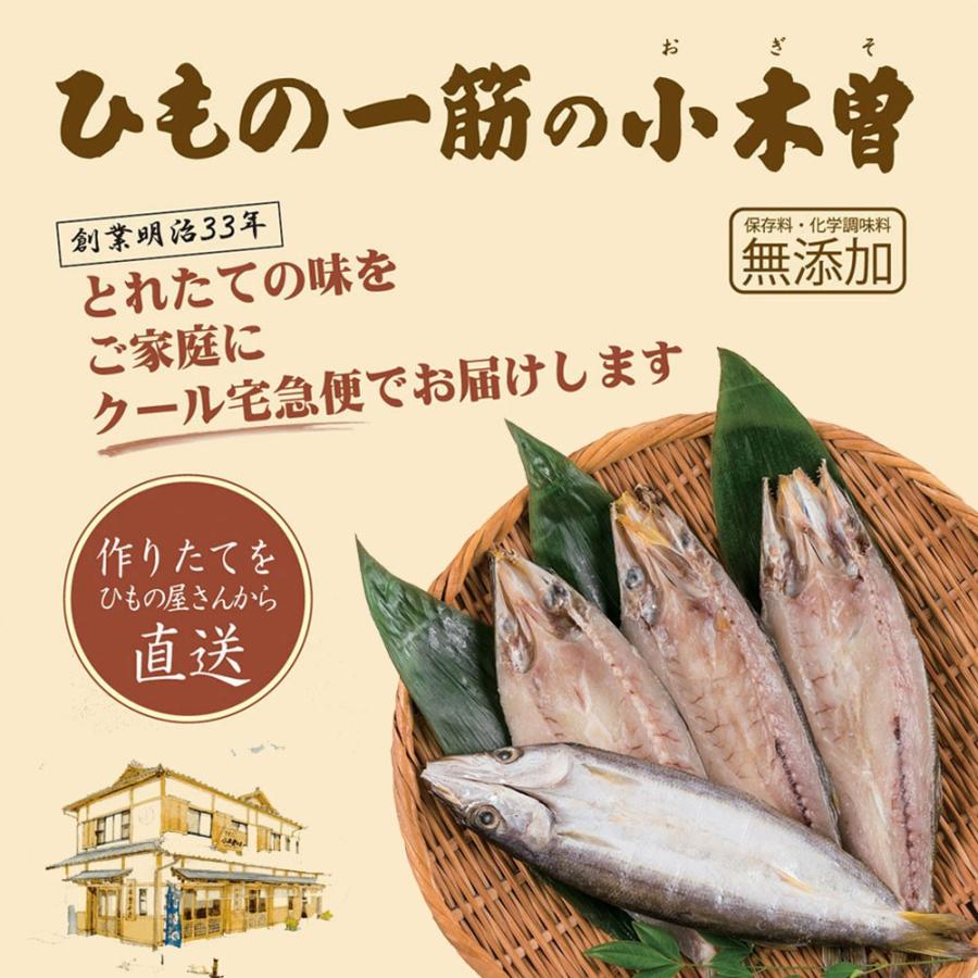 ［代引き不可］干物セット かますひもの4枚セット 伊豆 下田 名産 ひもの 小木曽商店 カマス お取り寄せ