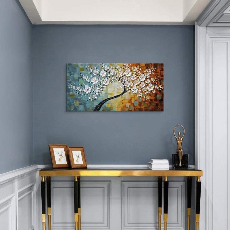 現代ア-ト 作家 大型油絵 油彩 肉筆 美術品 インテリア 部屋風景画