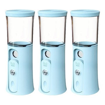 小麥購物 G134 隨身噴霧器 滑蓋款 45g  藍色  3個  藍色