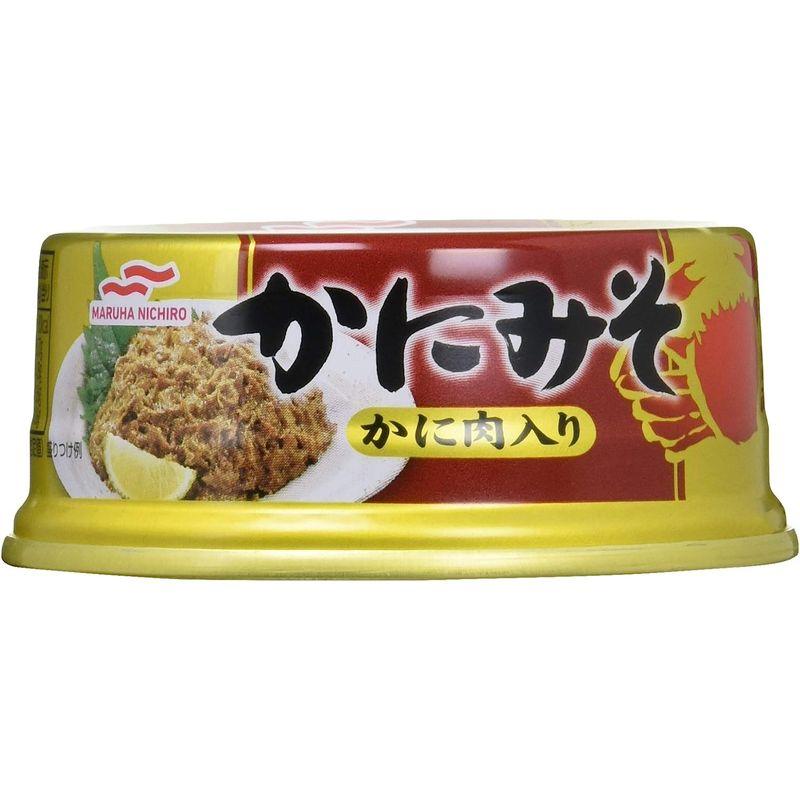 マルハニチロ かにみそかに肉入 50g ×4個