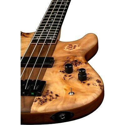 ディーン ベースギター Dean Edge Pro Select Burled Poplar Electric Bass Satin Natural, EP4 SEL BRL