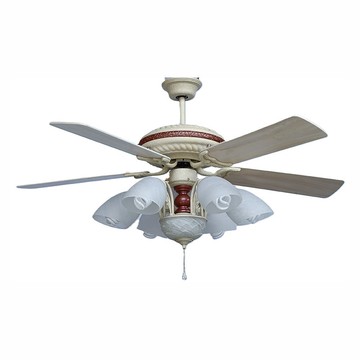 60吋 太空梭仿白吊扇燈  F17-5017