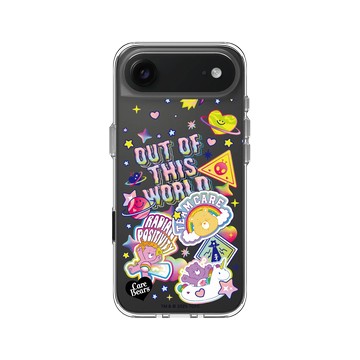 iPhone Air Clear Case（相機按鈕） 透明 - Care Bears - Care Bears 貼紙集