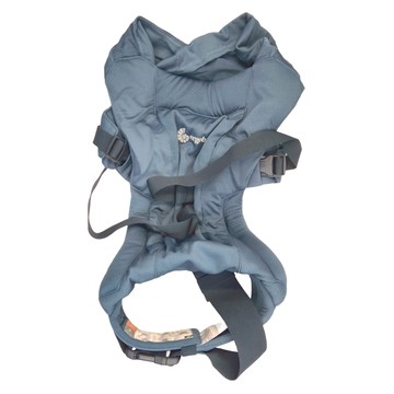 Ergobaby 環抱二式初生嬰兒背帶 柔軟透氣款  腰帶腰圍59~140cm  藍色