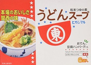 ヒガシマル うどんスープ 6袋