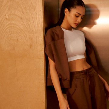 XY-Stretch 抽皺短版短袖