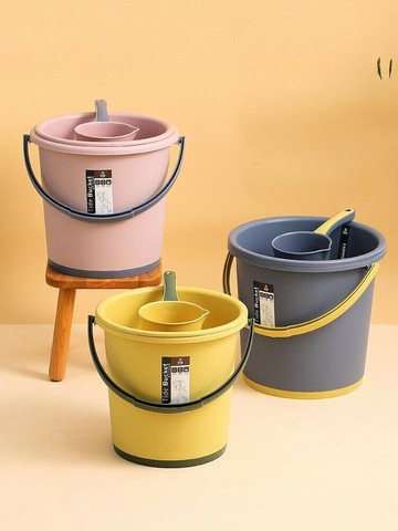 住宿生洗漱用品桶學生宿舍用桶盆套裝高中生住校初中生活洗衣水桶/水桶/洗澡桶/洗衣桶/裝水桶/塑料桶/宿舍桶