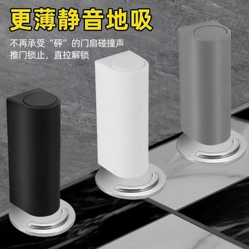 【樂泰商行】滿99出貨 門吸 防撞強磁新款磁性緩衝創意門檔 免打孔固定防風臥室硅膠門檔