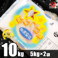 北海道産 ななつぼし 精米10kg(5kg×2袋)全8回