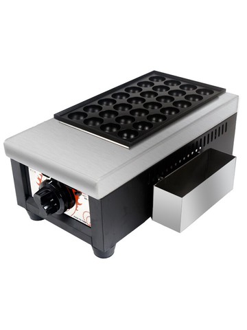 匯利ED-71燃氣魚丸機商用章魚小丸子機單板魚丸爐墨魚丸章魚燒機