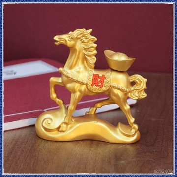 🙏大甲镇澜宫過爐 開光🔥輕奢現代馬擺件馬上髮財擺件馬上有錢擺件櫃客廳家居裝飾工藝品 免運 熱銷 師傅推薦
